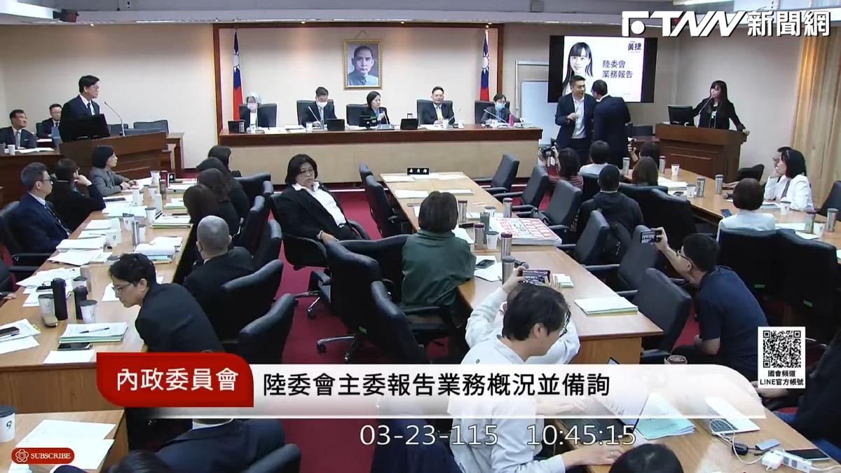 廖先翔忽離席！李貞秀坐主席台稱「我是代理召委」　黃捷：小動作不用這麼多